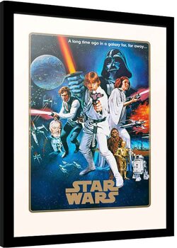 Framed poster Star Wars - One Sheet