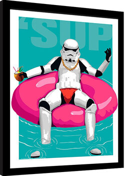 Framed poster Star Wars: Original Stormtrooper - Pool Boy