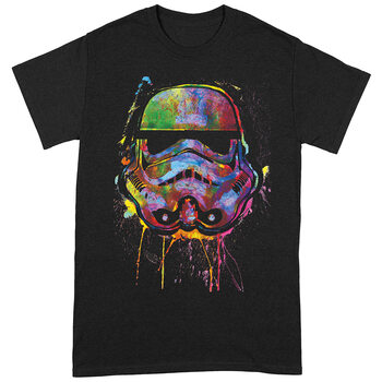 T-shirts Star Wars - Paint Splats Helmet
