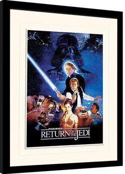 Framed poster Star Wars: Return of the Jedi - One Sheet