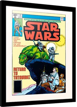 Framed poster Star Wars - Return to Tatooine