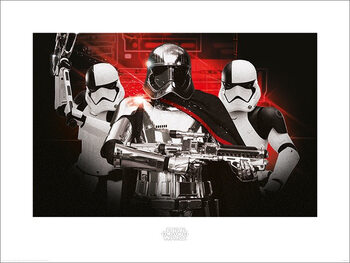 Art Print Star Wars The Last Jedi - Stormtrooper Team