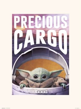 Art Print Star Wars: The Mandalorian - Precious Cargo