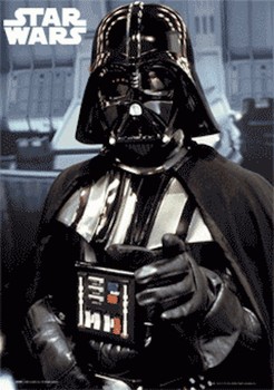 STAR WARS - vader 3D - плакат (poster)