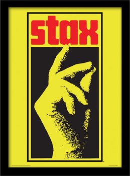 Uokvireni poster Stax - yellow