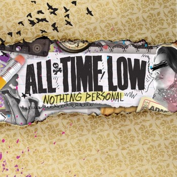 Stickers ALL TIME LOW – album cover