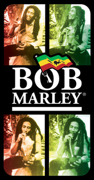 Stickers BOB MARLEY - bong