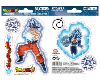 Stickers Dragon Ball Super - Goku & Vegeta