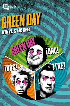 GREEN DAY - trio Sticker