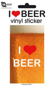 Stickers I LOVE BEER