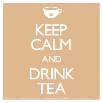 Stickers KEEP CALM & DRINK TEA
