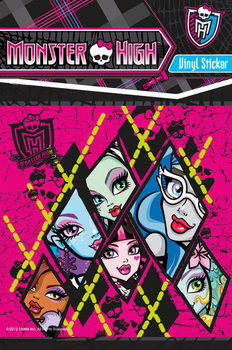 Stickers MONSTER HIGH - group
