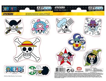 Stickers One Piece - Skulls Equipage Luffy