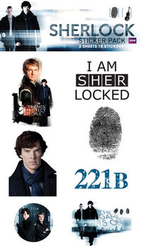 Stickers Sherlock - Mix
