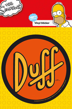 Stickers Simpsons - Duff