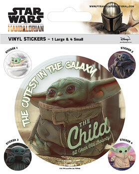 Stickers Star Wars: The Mandalorian - The Child