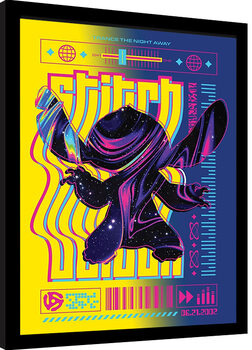 Рамкиран плакат Stitch - Techno