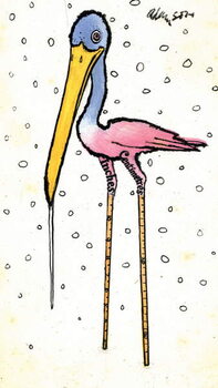 Принти на полотні Stork with Calibrated Shanks, 1970s