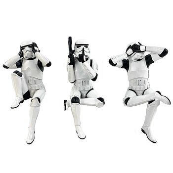 Figurine Stormtrooper - Three Wise Sitting