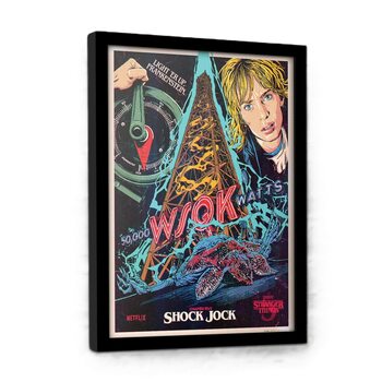 Рамкиран плакат Stranger Things 5 - EP5 Shock Jock