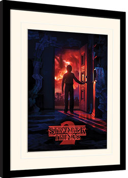 Uokvireni poster Stranger Things - Doorway