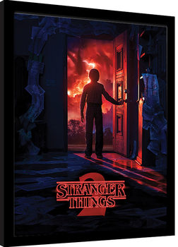 Framed poster Stranger Things - Doorway
