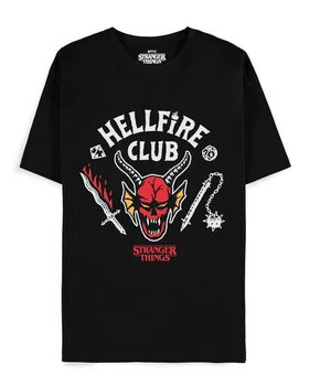 T-shirt Stranger Things - Hellfire Club