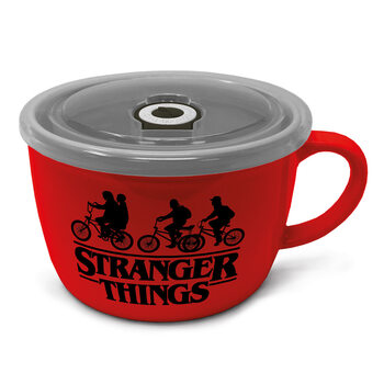 Dishes Stranger Things - Upside Down Logo