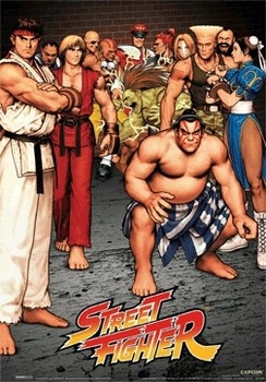 3D Αφίσα STREET FIGHTER