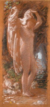 Sticker Study for 'A Bather', c.1891