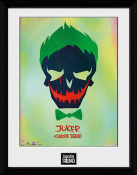 Framed Poster Suicide Squad - Joker Skull
