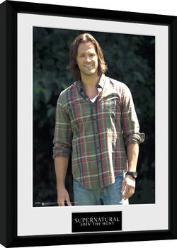 Poster emoldurado Supernatural - Sam