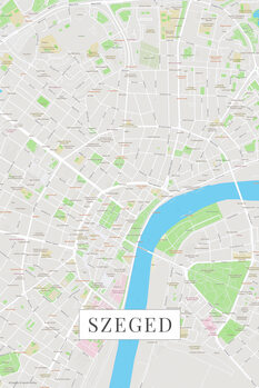 Принти на полотні Szeged color