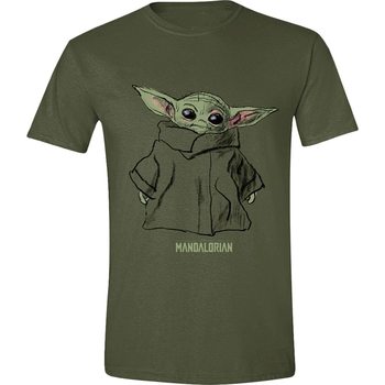 T-shirts Star Wars: The Mandalorian - The Child Sketch