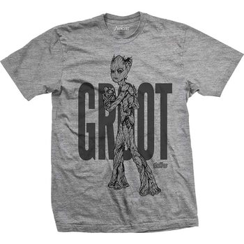 Avengers - Infinity War Teen Groot Line Art T-Shirt