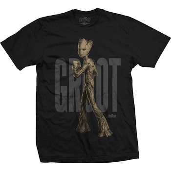 Avengers - Infinity War Teen Groot Text T-Shirt