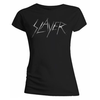Slayer - Scratchy Logo Ladies T-Shirt