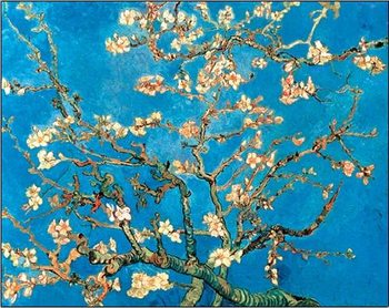 Almond Blossom - The Blossoming Almond Tree, 1890 Taidejuliste