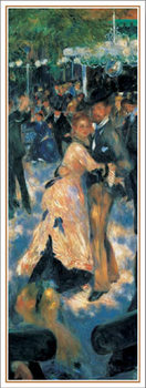 Bal du moulin de la Galette - Dance at Le moulin de la Galette, 1876 Taidejuliste