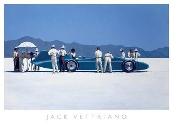 Taidejuliste Bluebird at Bonneville, 1995