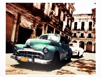 Cuban Cars II Taidejuliste