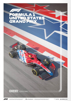 Taidejuliste Formula 1® - Aramco United States Grand Prix - 2022