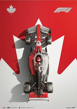 Taidejuliste Formula 1 ® - Canadian Tribute - 2024