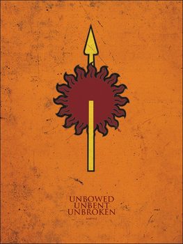 Taidejuliste Game of Thrones - Martell