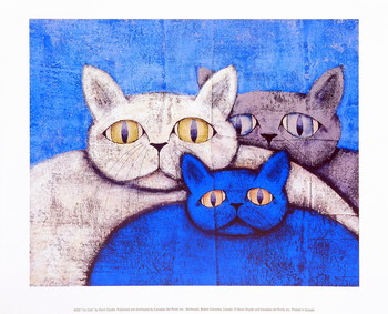 Taidejuliste Ice Cats