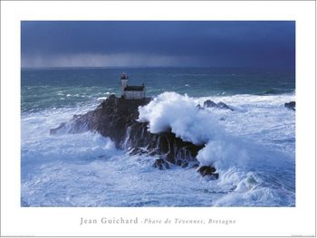 Jean Guichard - Phare De Tevennec, Bretagne Taidejuliste