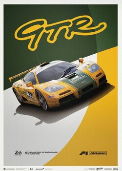 Taidejuliste McLaren F1 GTR - Mach One Racing - 1995