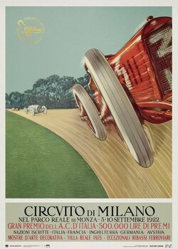 Taidejuliste Monza Circuit - 100 Years Anniversary - 1922