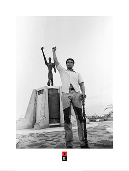 Taidejuliste Muhammad Ali - Black Power Statue