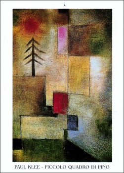 P.Klee - Piccolo Quadro Di Pino Taidejuliste